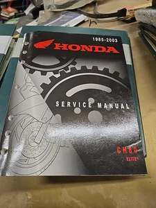 1985-2006 Genuine Honda CH80 Elite Service Repair Shop Manual - Picture 1 of 4