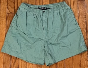 Vintage 90er Polo Ralph Lauren grün elastisch Abfall Kordelzug Chino Shorts Herren XL - Bild 1 von 9