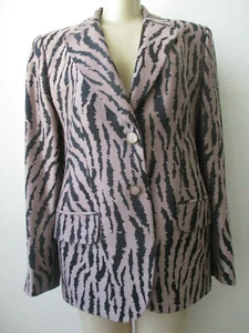 Giovanni Marilianza Floral Blazer Jacket Long Sleeve Cotton Size 48 NEW - Picture 1 of 6