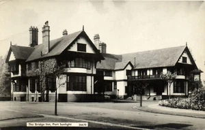 PC BRIDGE INN PORT SUNLIGHT MERSEYSIDE ENGLAND REAL PHOTO POSTCARD (u9212) - Picture 1 of 2