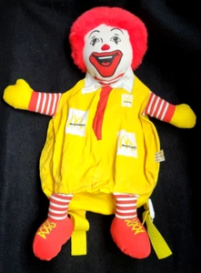 Mochila McDonald's McDonald's McDonaldland 1997 rara nueva con etiquetas diseños Brunetti - Imagen 1 de 7