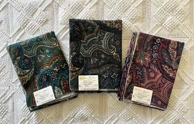 Tela Robert Allen vintage "parisina" 100 % algodón acolchado Scotchgard 3 yardas Foto 1 de 4