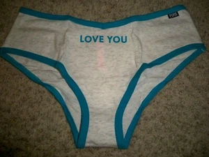 Victoria's Secret Cheekster Large Love You Blau NEU - Bild 1 von 3