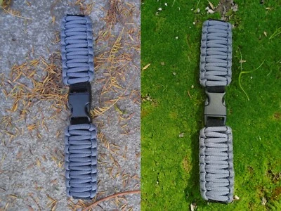 Correa de reloj de repuesto ajustable Paracord 550 Casio G-Shock con hebilla táctica Foto 1 de 4