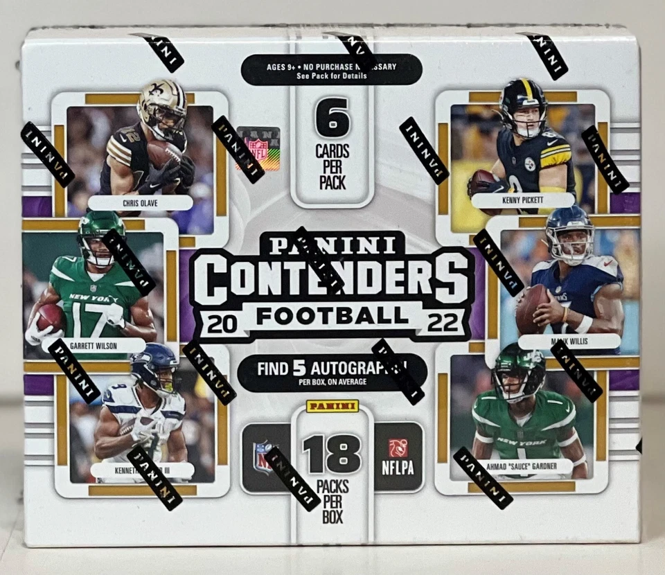 2022 Panini Contenders Football Hobby Box Factory Sealed Possible Purdy RC - Image 1 of 1