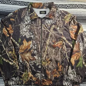 RedHead Fleece Hunting Jacket Mens Size XL Lightweight Full Zip 3D Leafy Camo - Picture 1 of 13