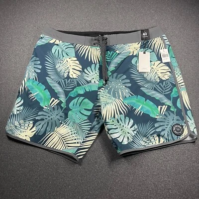 Rip Curl Mirage Bay Breeze Tropical Hawaiian Print Mens Board Shorts US Size 40 - Image 1 of 4