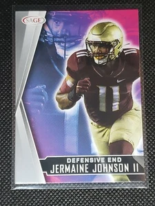 2022 Sage Hit Football JERMAINE JOHNSON II RC #26 SILVER Florida State ROOKIE - Picture 1 of 2