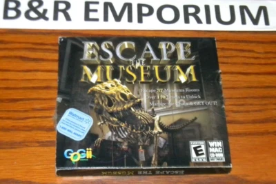 Escape The Museum CD-ROM Game (2008 Game Agents Corporation) - Used CD-ROM - Image 1 of 4
