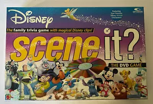 Disney Scene It? DVD Game Mattel Games 2004 Complete Pre-owned FAST Shipping - Picture 1 of 9