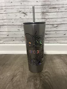 New Disney Epcot Starbucks Cold Cup Gray Iridescent Tumbler - Picture 1 of 6