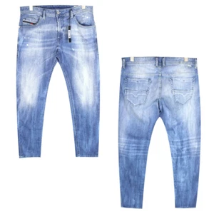 DIESEL Men's Jeans Denim Thommer 081AS Cotton Stretch Slim Skinny Blue W38 | L32 - Picture 1 of 9