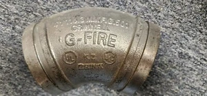 Grinnel G Fire 501 Style 4 Inch Elbow 114.3mm - Picture 1 of 4