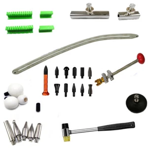 Herramientas de reparación de daños para guardabarros de automóvil barra plana, kit de reparación suave para abolladuras automáticas - Imagen 1 de 11