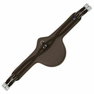 48" - Shires Anti Chafe Stud Girth with Elastic - Brown
