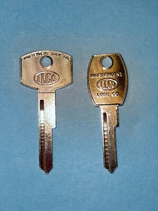 Vintage Lincoln Key Blank Set, 1952 - 1965, 1127T & 1127L, NOS - Picture 1 of 2