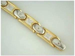 JDL DIAMOND TENNIS BRACELET 7 3/8 " NEW - Picture 1 of 1