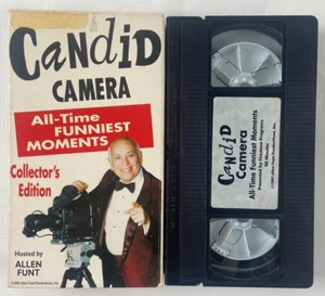 Candid Camera All Time Funniest Moments VHS-Allen Funt 1993 tv show -comedy - Picture 1 of 3