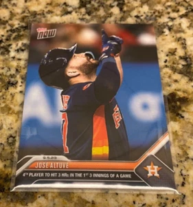 Jose Altuve 2023 Topps Now #821 Astros 4th with 3 Home Runs Card Base PR 1529 - Picture 1 of 2