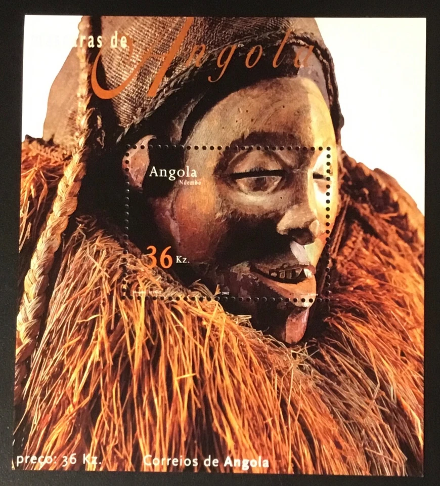 Angola - Hoja miniatura 2002 MNH Foto 1 de 1