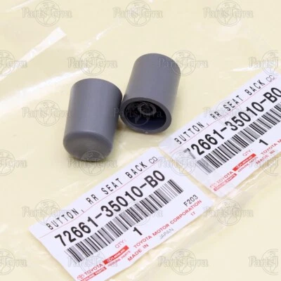 Botón de liberación de bloqueo de asiento trasero genuino Toyota 4RUNNER Scion XB 7266135010B0 - X2 Foto 1 de 4