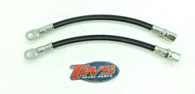 KIT 2 TUBI FRENO POSTERIORI PER AUTOBIANCHI LANCIA A112 FIAT 127 128 124 (Anter) - Immagine 1 di 3