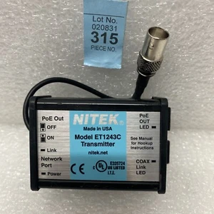 Nitek ET1243C IP Cameras Over Coax Extender Transmitter - Picture 1 of 8