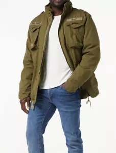 Brandit Military M65 Giant Field Jacket Coat - Olive - Size L - Picture 1 of 7