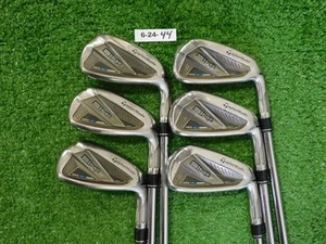 TaylorMade SIM2 Max Irons 5-P KBS Tour 120 Stiff Steel with Oversize Grips +1" - Picture 1 of 9