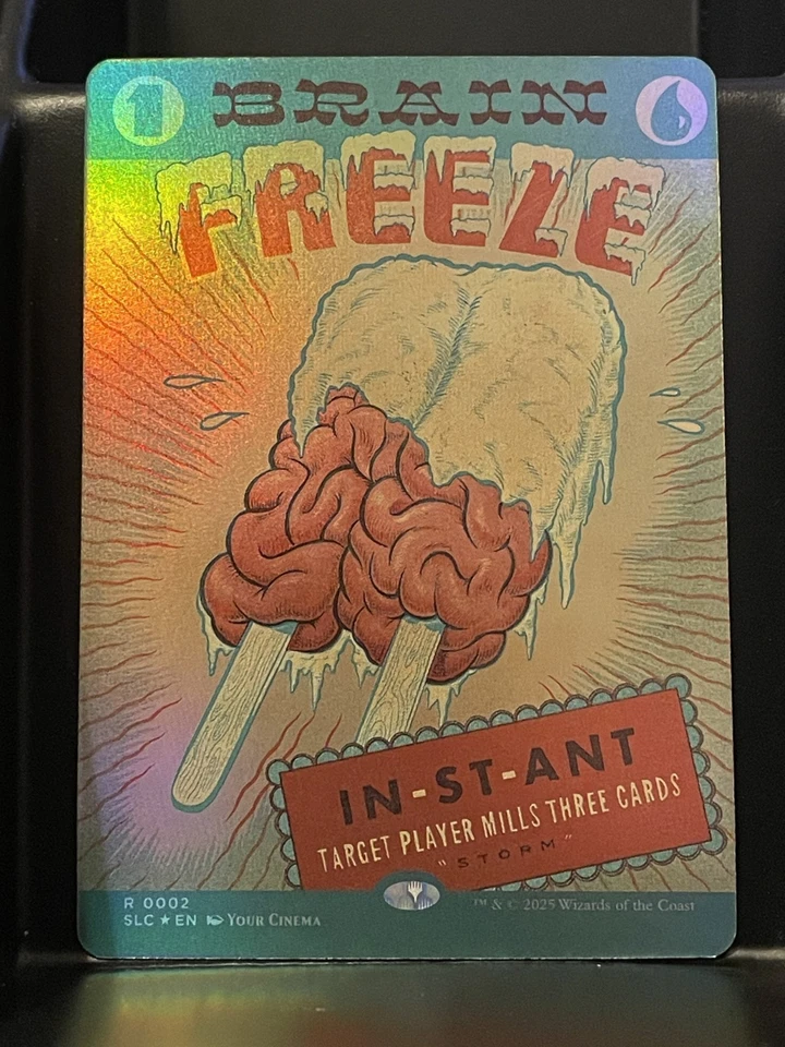 Brain Freeze FOIL # 2 MTG SLD Secret Lair Countdown Kit 2025 NM - Image 1 of 1