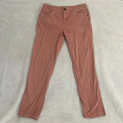 Orvis Pants Women’s Pink Casual Pockets Spring/Summer Stretch Cotton Size 10 - Image 1 of 4