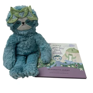 Slumberkins Mirtillo Andiamo! Peluche con bradipo collezione 14" - Foto 1 di 6