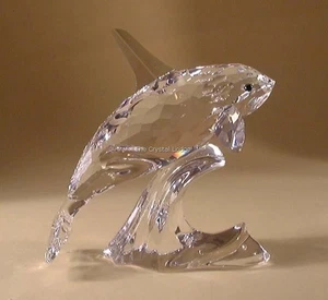 SWAROVSKI CRISTAL ORCA (BALLENA ASESINA) 622939 COMO NUEVO EN CAJA RETIRADO RARO - Imagen 1 de 1