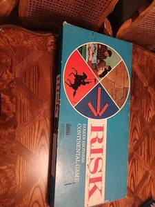 VTG 1959 Risk! Parker Brothers Continental Board Game 100% Complete  - Picture 1 of 2