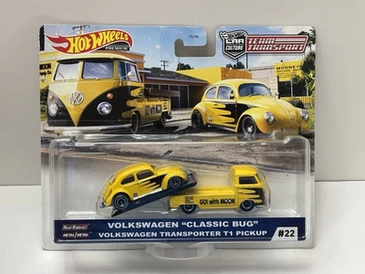 Camioneta Hot Wheels Car Culture Team Transport Volkswagen Classic Bug T1 2020 nueva Foto 1 de 4