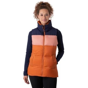Cotopaxi Damen Solazo Daunen gefütterte Weste durchgehender Reißverschluss Colorblock Fear Of God Größe XS - Bild 1 von 5