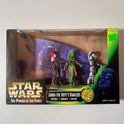 Vintage 1998 Kenner Star Wars the Power of the Force JABBA THE HUTT’S DANCERS - Image 1 of 4