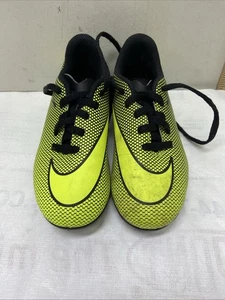 (AM35) Nike Bravata II FG Stollen Jungen 12C schwarz neongelb Fußballschuh - Bild 1 von 5