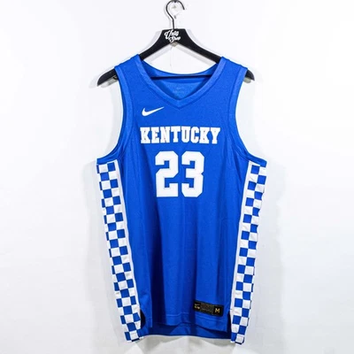 Camiseta deportiva de baloncesto University Kentucky Wildcats Anthony Davis Nike Elite mediana Foto 1 de 4