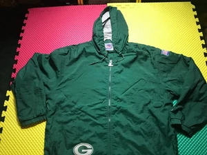 Vintage Green Bay Packers Starter Pro Line Hooded Zippered Jacket Men's Size XL - Picture 1 of 12