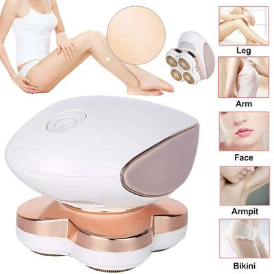 Elektrischer Rasierer Frauen Intimrasierer USB Damenrasierer Damen Elektrorasier - Bild 1 von 4