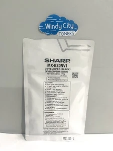 Sharp MX-B20NV1 Developer Black 170 Gram Bag For Use In Sharp MX-B201D OEM NEW - Picture 1 of 2