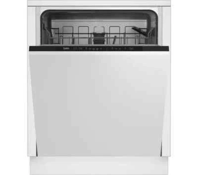 Neu Graded Beko DIN15X20 integrierter vollwertiger Geschirrspüler UVP 399 £ UK Lieferung F16 - Bild 1 von 4