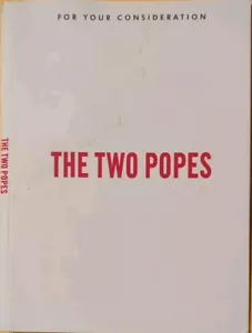 The Two Popes FYC BLU-RAY Netflix For Your Consideration Award Promo Screener GD - Picture 1 of 6