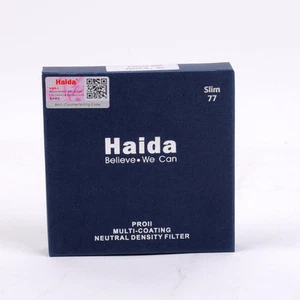 Haida 77mm Slim PRO II MC ND0.9 8x (3 Stops) Neutral Density Filter ND8 - Picture 1 of 5