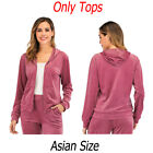 Women Velour Tracksuits Outfits Hoodies Plus Size Jogger Activewear Outdoor New