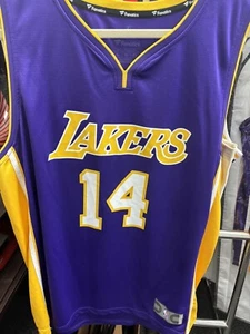Brandon Ingram Purple Fanatics Authentic #14 Lakers Jersey Size XL - Picture 1 of 8
