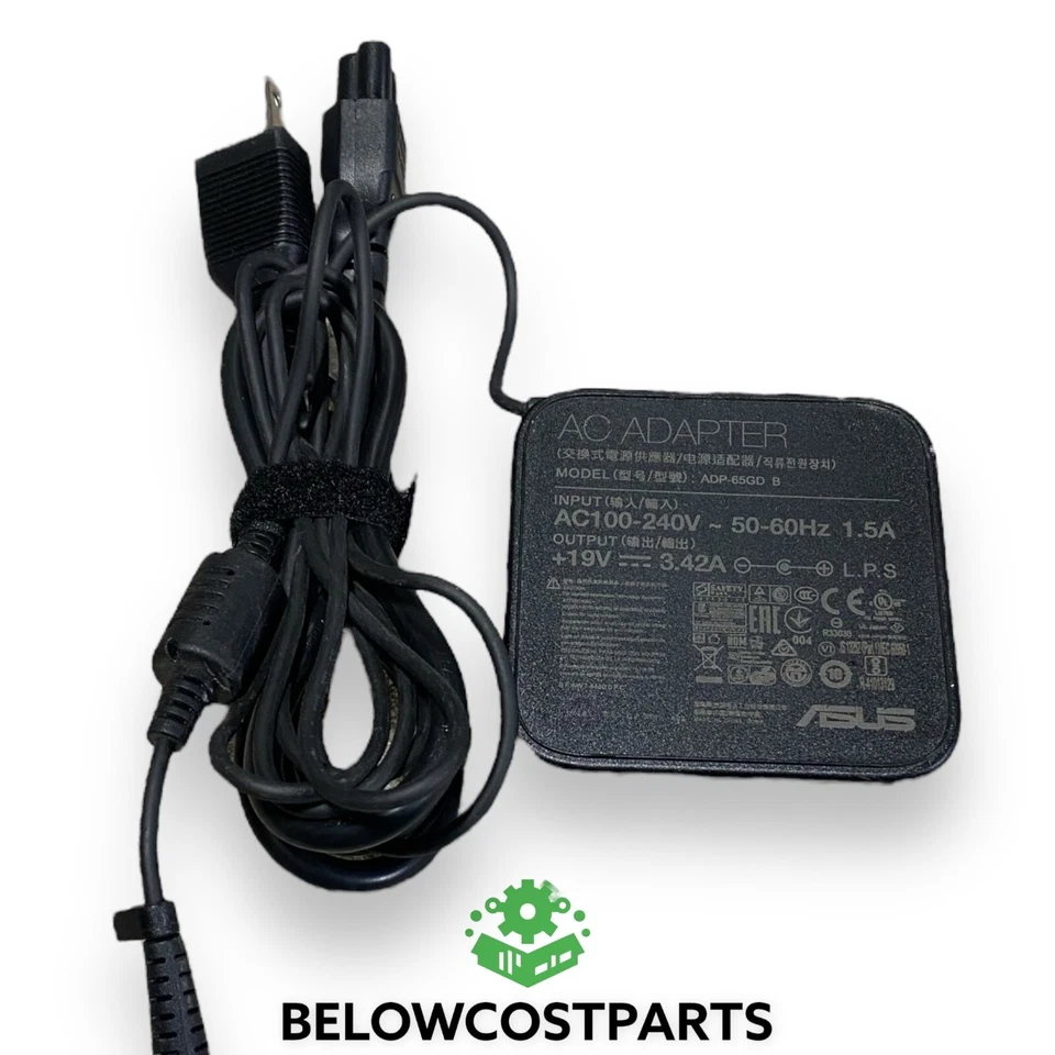 ASUS 65WADP-65GD B For X550LA-XH51 X551MA X552CL 3.42A  AC Adapter - Image 1 of 1