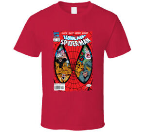 T-shirt The Lethal Foes Of Spiderman okładka komiksu