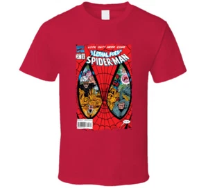 The Lethal Foes Of Spiderman Comic Book Cover T Shirt - Picture 1 of 9